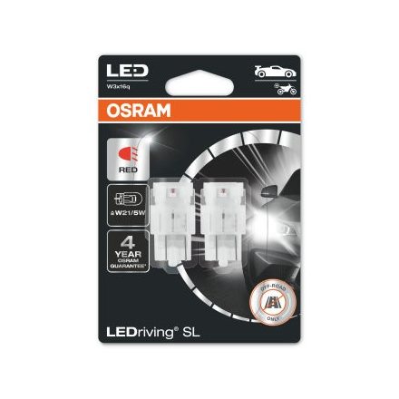 OSRAM 12V 1,7W W3x16q  W21/5W  LEDriving® SL Duo Bliszter