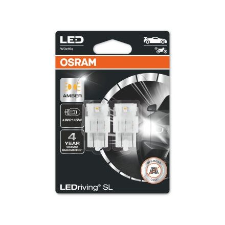 OSRAM 12V 1,3W W3x16q  W21/5W  LEDriving® SL Duo Bliszter