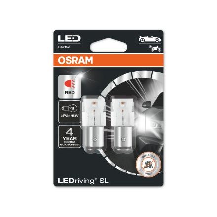 OSRAM 12V 1,4W BAY15d  P21/5W  LEDriving® SL Duo Bliszter