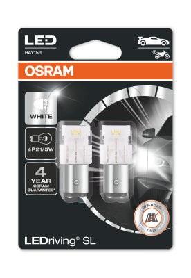 OSRAM 12V 2W BAY15d  P21/5W  LEDriving® SL Duo Bliszter