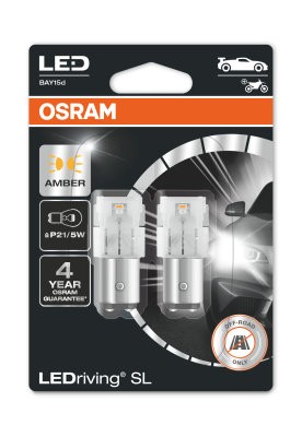 OSRAM 12V 1,3W BAY15d  P21/5W  LEDriving® SL Duo Bliszter