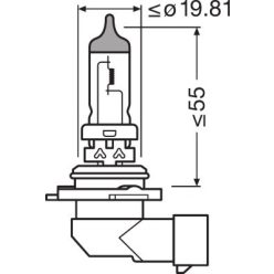 OSRAM 12V 51W P22d HB4 NIGHT BREAKER® LASER Doboz