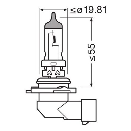 OSRAM 12V 51W P22d HB4 NIGHT BREAKER® LASER Doboz