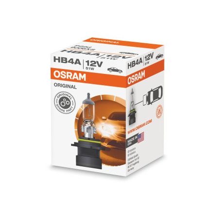 OSRAM 12V 51W P22d HB4A STANDARD Doboz