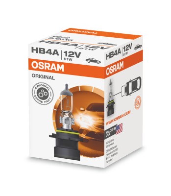 OSRAM 12V 51W P22d HB4A STANDARD Doboz