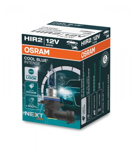 OSRAM 12V 55W PX20d "HIR2" Cool Blue Intense Next. Gen. Doboz