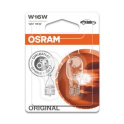 OSRAM 12V 16W W2.1x9.5d W16W STANDARD Duo Bliszter