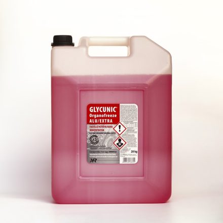 Glycunic Alu Basic G12 Fagyálló Hűtőfolyadék konc. Piros 220Kg