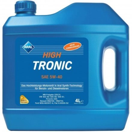 Aral High Tronic 5W-40 4l