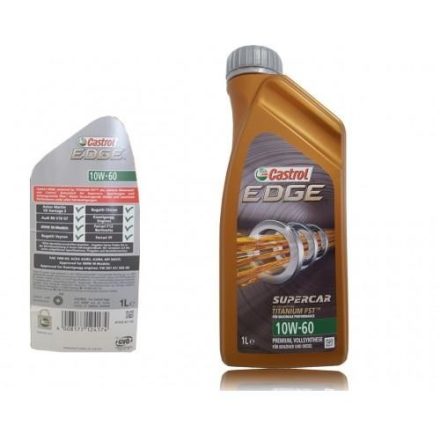 CASTROL EDGE SUP.CAR 10W-60 1L