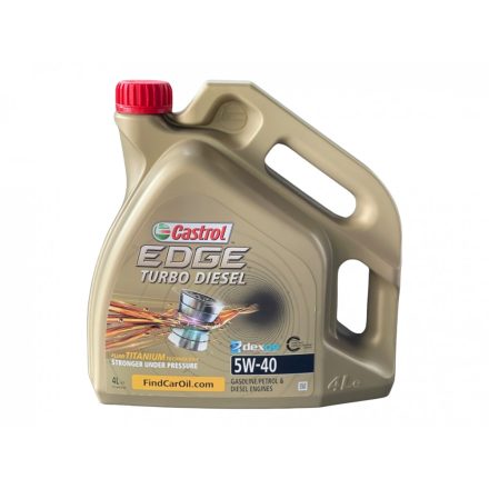 CASTROL EDGE TITANIUM TD 5W-40 4 Liter