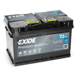 Exide Premium 72ah akkumulátor