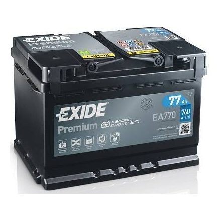 Exide Premium 77ah akkumulátor