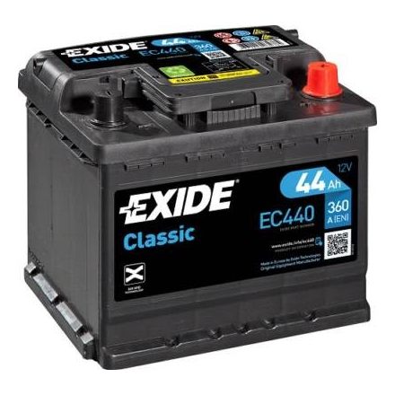 EXIDE CLASSIC 12V 44 Ah Akkumulátor