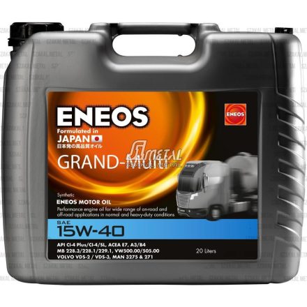 ENEOS GRAND-MULTI 15W-40 20L