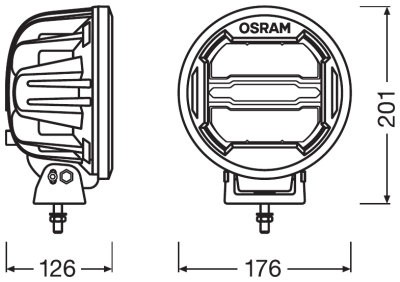 OSRAM 12/24V   on road LEDriving® LIGHTBAR Doboz