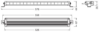 OSRAM    on road LEDriving® LIGHTBAR Doboz