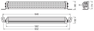 OSRAM    on road LEDriving® LIGHTBAR Doboz