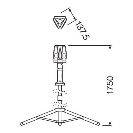 OSRAM 3,7V 12W   LED inspection lamp PRO Doboz