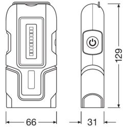OSRAM 4,5V 1,2W   LED inspection lamp PRO Doboz