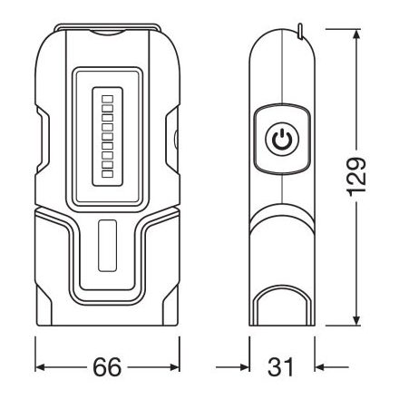 OSRAM 4,5V 1,2W   LED inspection lamp PRO Doboz