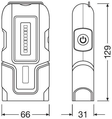 OSRAM 4,5V 1,2W   LED inspection lamp PRO Doboz