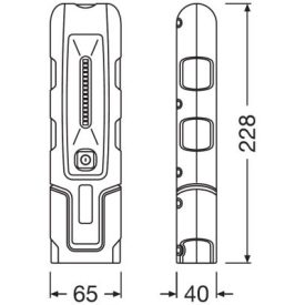 OSRAM 4,5V 2,2W   LED inspection lamp PRO Doboz