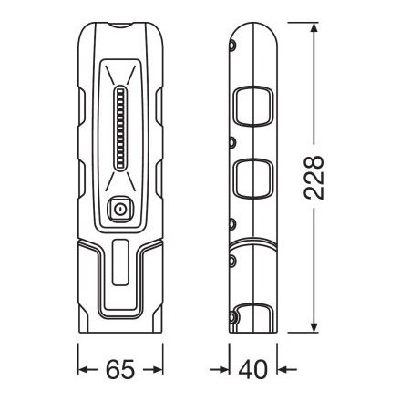 OSRAM 4,5V 2,2W   LED inspection lamp PRO Doboz