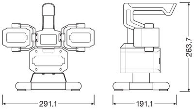 OSRAM 3,7V 20W   LED inspection lamp PRO Doboz