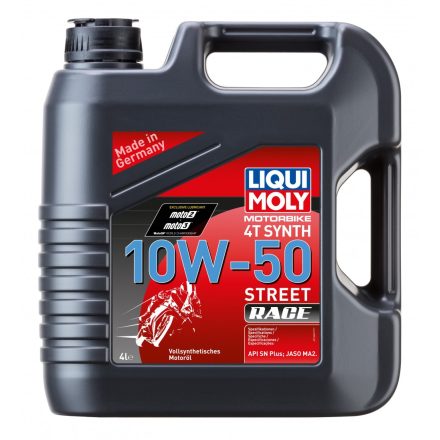 Liqui Moly Racing Synth 4T 10W-50 motorolaj 4l