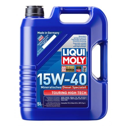 Liqui Moly Touring High Tech Diesel 15W-40 motorolaj 5l