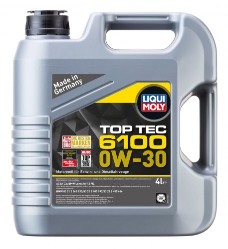 Liqui Moly Top Tec 6100 0W-30 motorolaj 4l