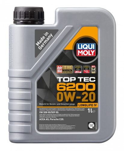 Liqui Moly Top Tec 6200 0W-20 motorolaj 1l