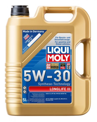 Liqui Moly Longlife III 5W-30 motorolaj 5l