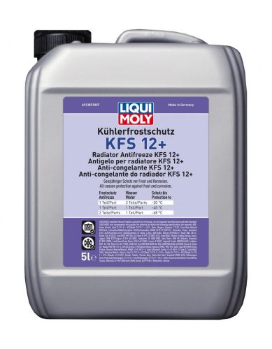 Liqui Moly Fagyálló koncentrátum G12, KFS12+ 5l