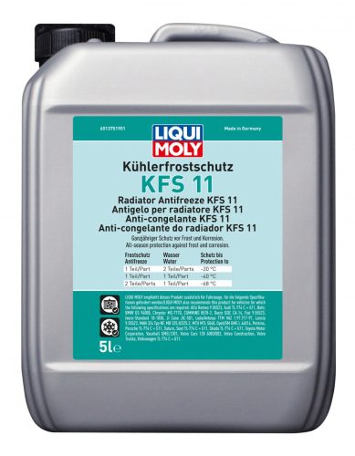 Liqui Moly Fagyálló koncentrátum G11, KFS11 5l