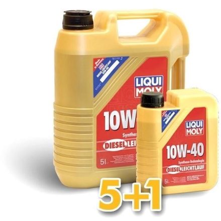 Liqui Moly Diesel Leichtlauf 10W-40 motorolaj   5l + 1l 