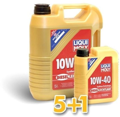 Liqui Moly Diesel Leichtlauf 10W-40 motorolaj   5l + 1l 