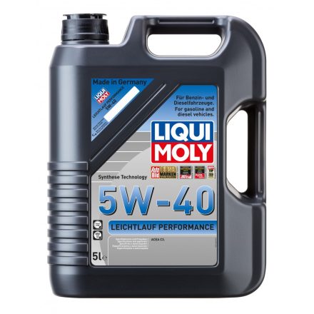 Liqui Moly Leichtlauf Performance 5W-40 motorolaj 5l