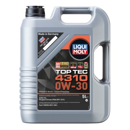 Liqui Moly Top Tec 4310 0W-30 motorolaj 5l