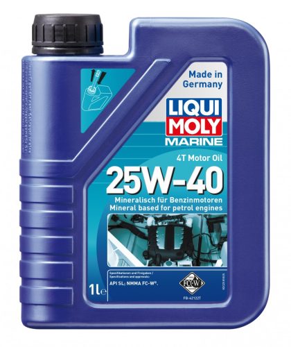 Liqui Moly Marine 4T 25W-40 motorolaj 1l