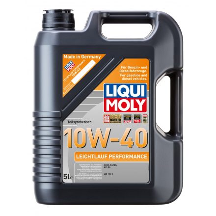 Liqui Moly Leichtlauf Performance 10W-40 motorolaj 5l