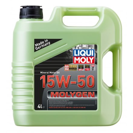 Liqui Moly Molygen 15W-50 spec. motorolaj 4l