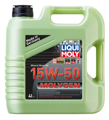 Liqui Moly Molygen 15W-50 spec. motorolaj 4l