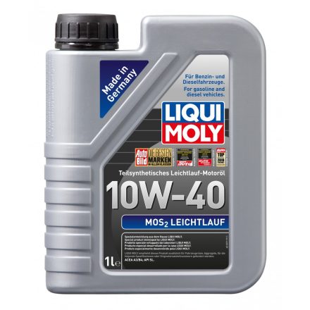 Liqui Moly MoS2 Leichtlauf 10W-40 spec. motorolaj 1l