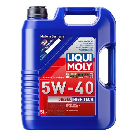 Liqui Moly Diesel High Tech 5W-40 motorolaj 5l