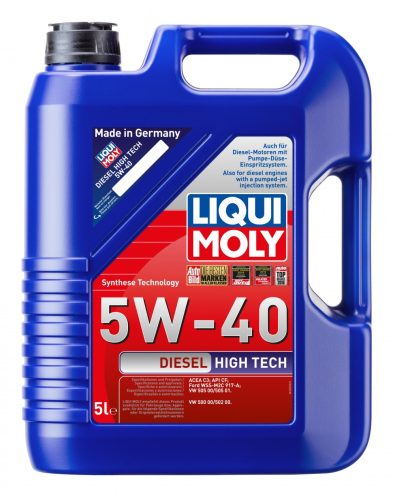 Liqui Moly Diesel High Tech 5W-40 motorolaj 5l
