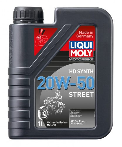 Liqui Moly Motorbike HD Synth 20W-50 Street motorolaj 1l