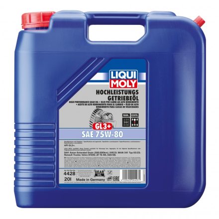 Liqui Moly Nagy telj. váltóolaj GL3+ 75W-80 20l