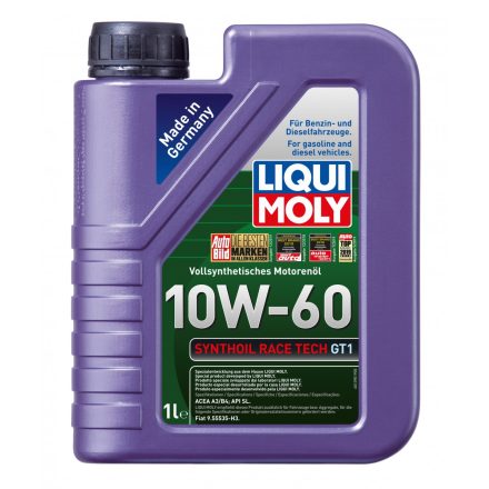 Liqui Moly Synthoil Race Tech GT1 10W-60 motorolaj 1l